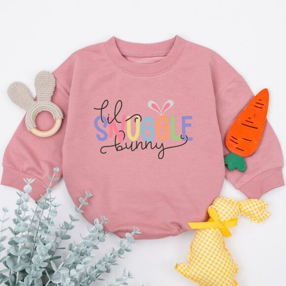 Easter baby Outfit, Easter baby Romper, 1st Easter Baby Clothes - Picture 1 of 7